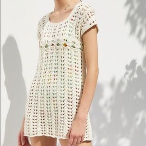 New Urban outfitters crochet cover up dress Boho